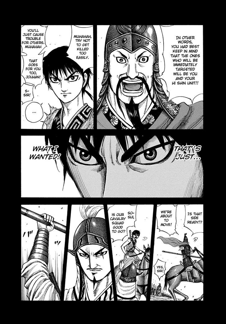 Kingdom Vol.19 Chapter 206 : The Hi Shin Unit S Battle Plan - Picture 2
