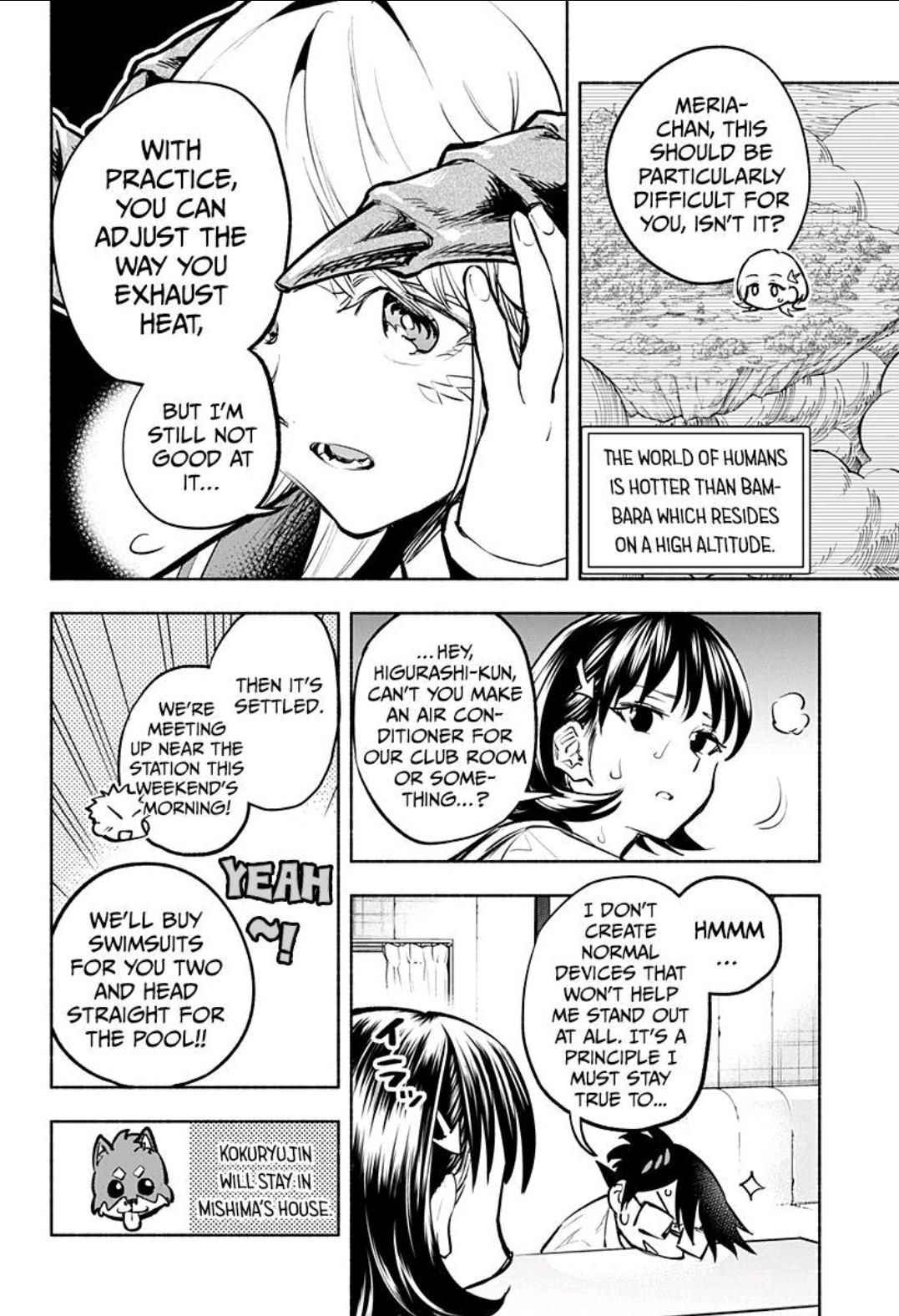 That Dragon (Exchange) Student Stands Out More Than Me Chapter 8 - Picture 3