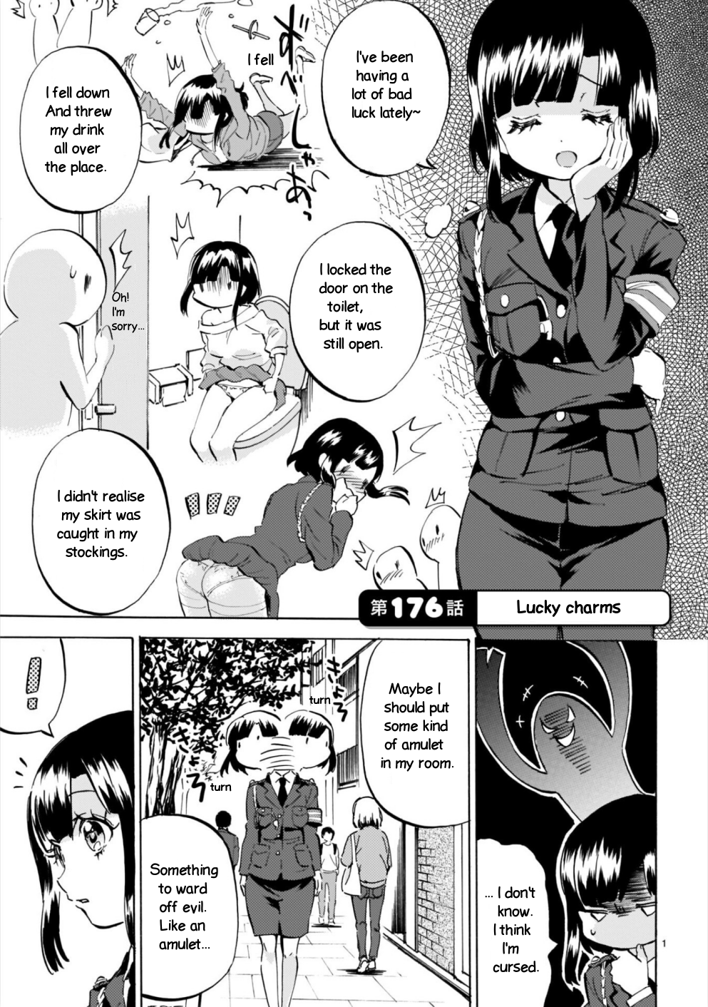Jashin-Chan Dropkick Vol.16 Chapter 176: Lucky Charms - Picture 1