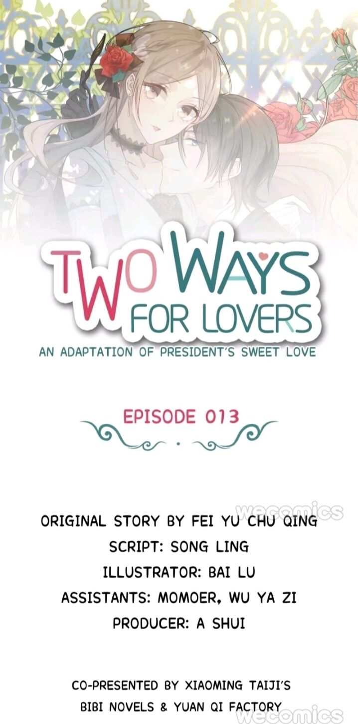 Two Ways For Lovers Chapter 13 - Picture 1