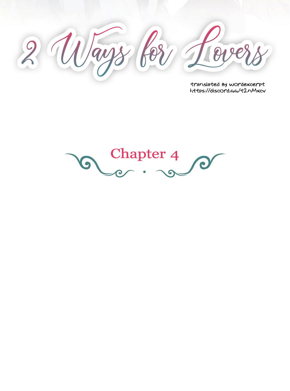 Two Ways For Lovers Chapter 4 - Picture 2