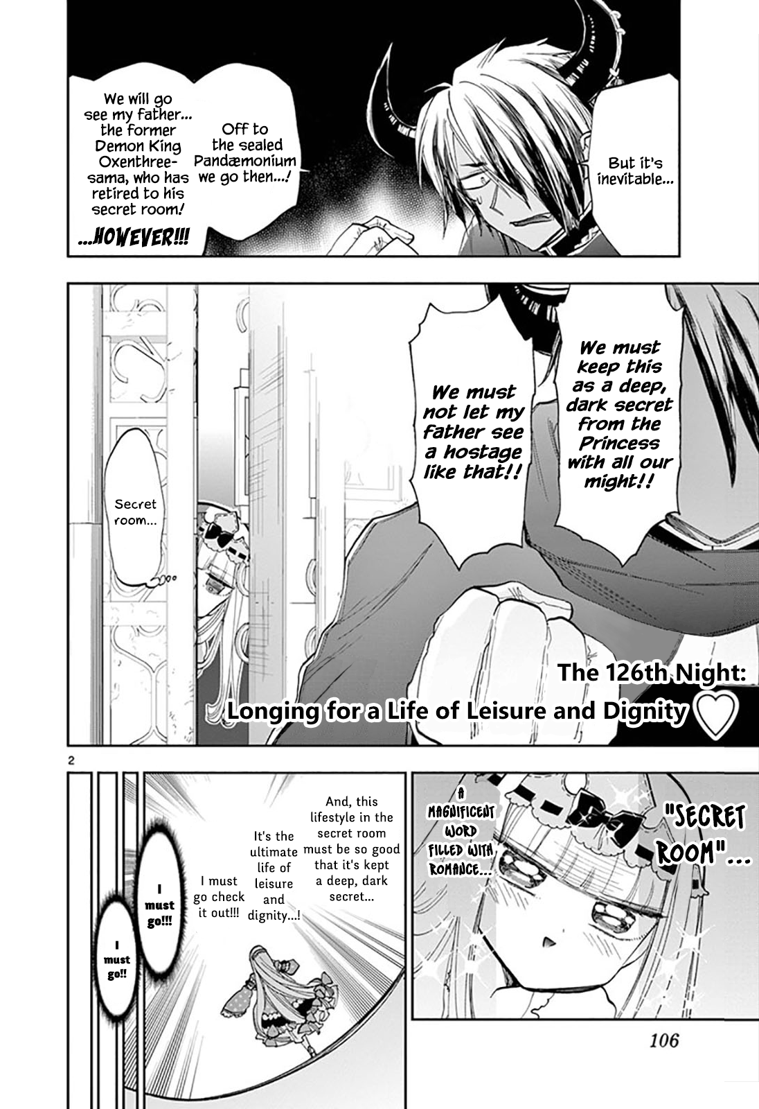 Maou-Jou De Oyasumi Vol.10 Chapter 126: Longing For A Life Of Leisure And Dignity - Picture 2