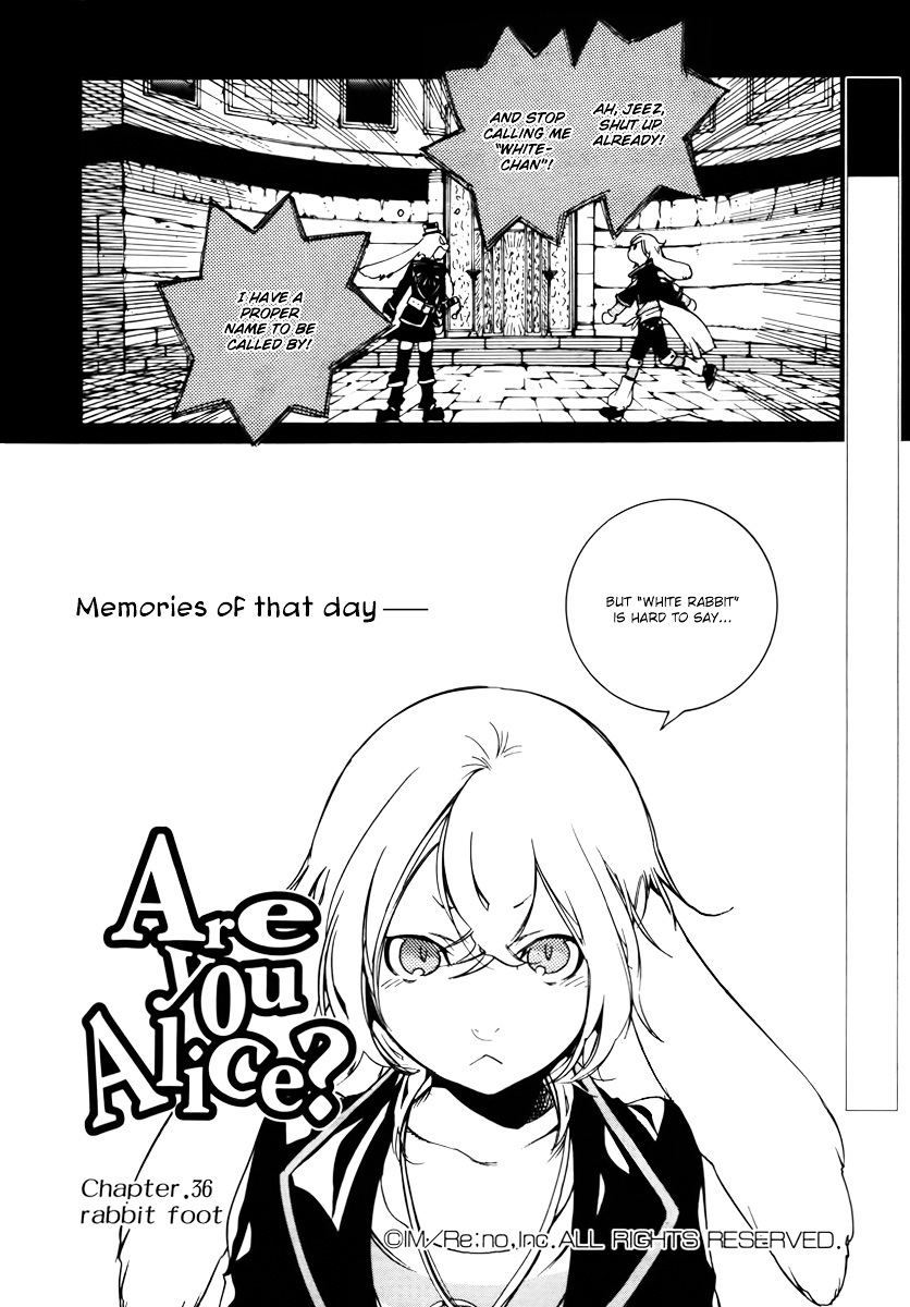 Are You Alice? Chapter 36 : Rabbit Foot - Picture 2