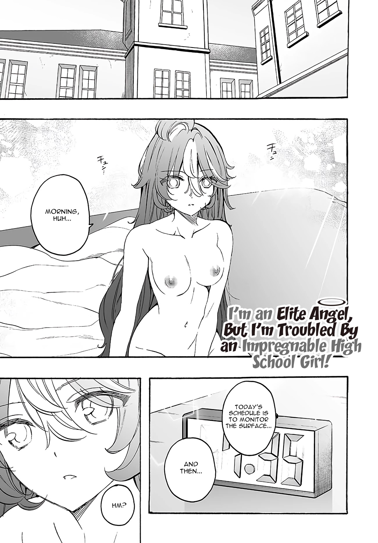 I'm An Elite Angel, But I'm Troubled By An Impregnable High School Girl - Page 1