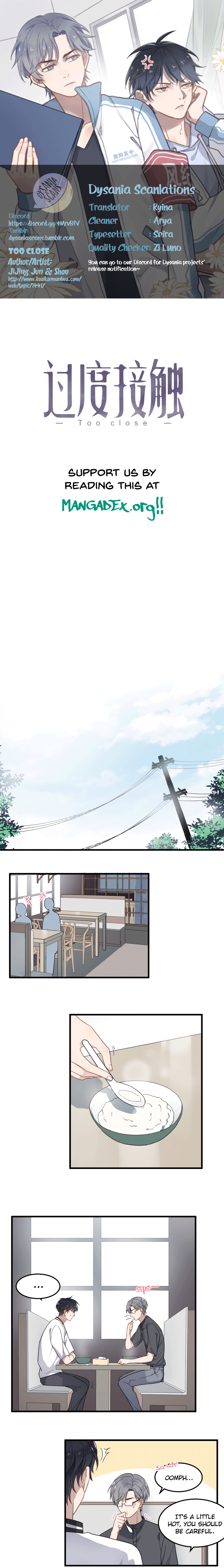 Too Close Chapter 47: The Cold And Cool Him - Picture 1