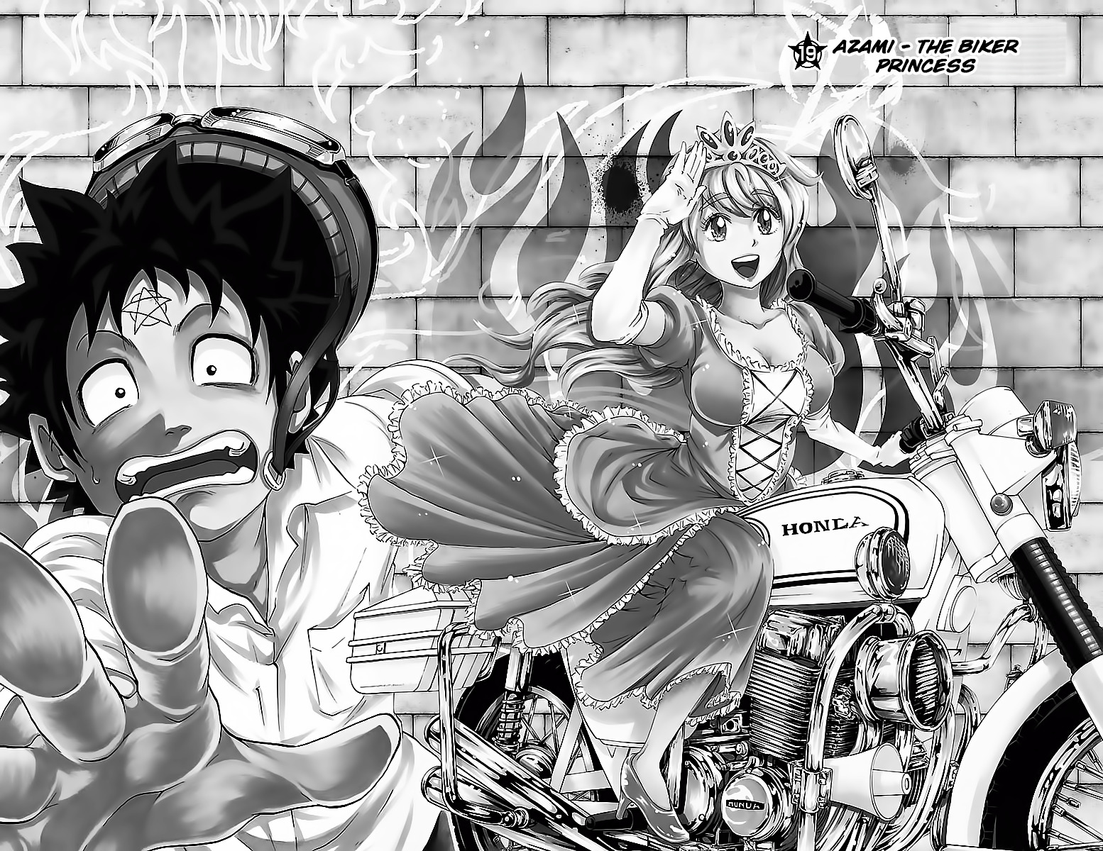 Rokudou No Onna-Tachi Vol.3 Chapter 19 : Azami - The Biker Princess - Picture 2