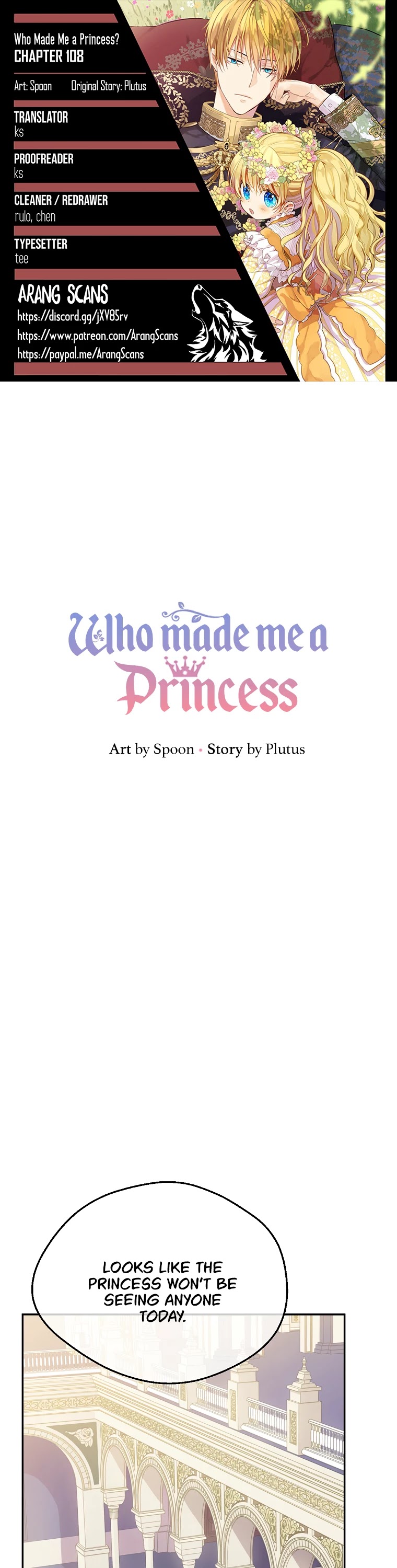 Who Made Me A Princess Chapter 108 - Picture 1