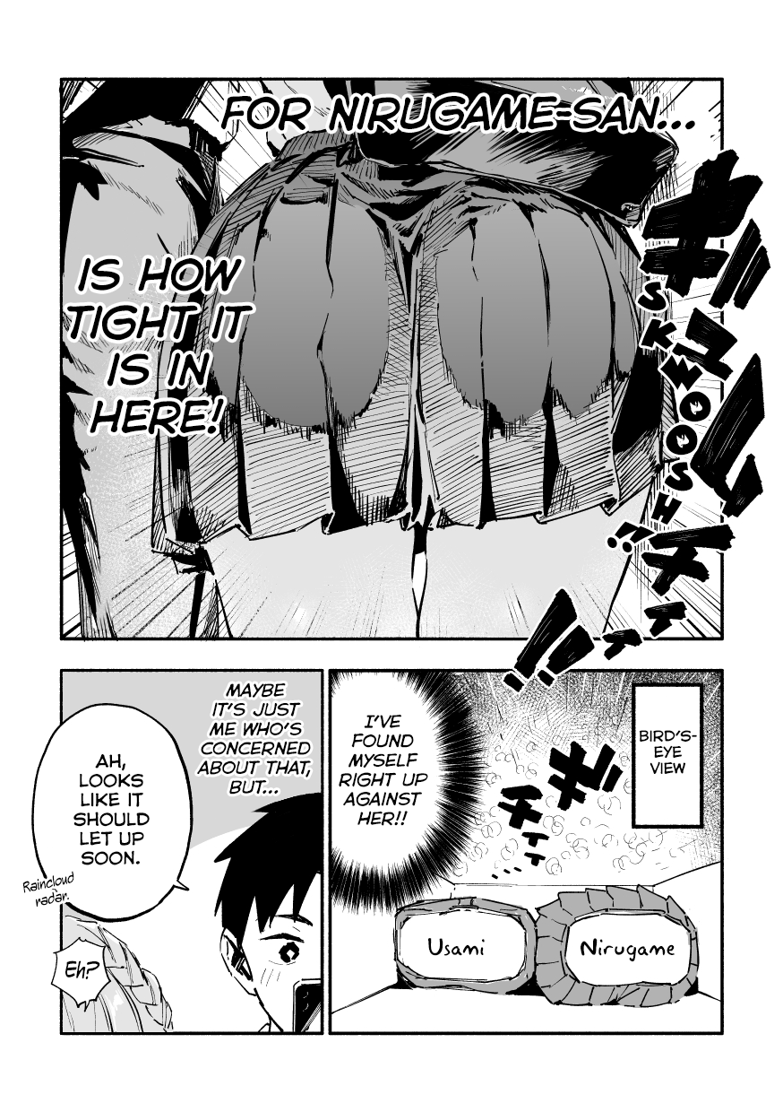 Nirugame-Chan With The Huge Ass And Usami-Kun Chapter 32: A Story Of Sheltering From The Rain With A Girl With A Huge Ass - Picture 2