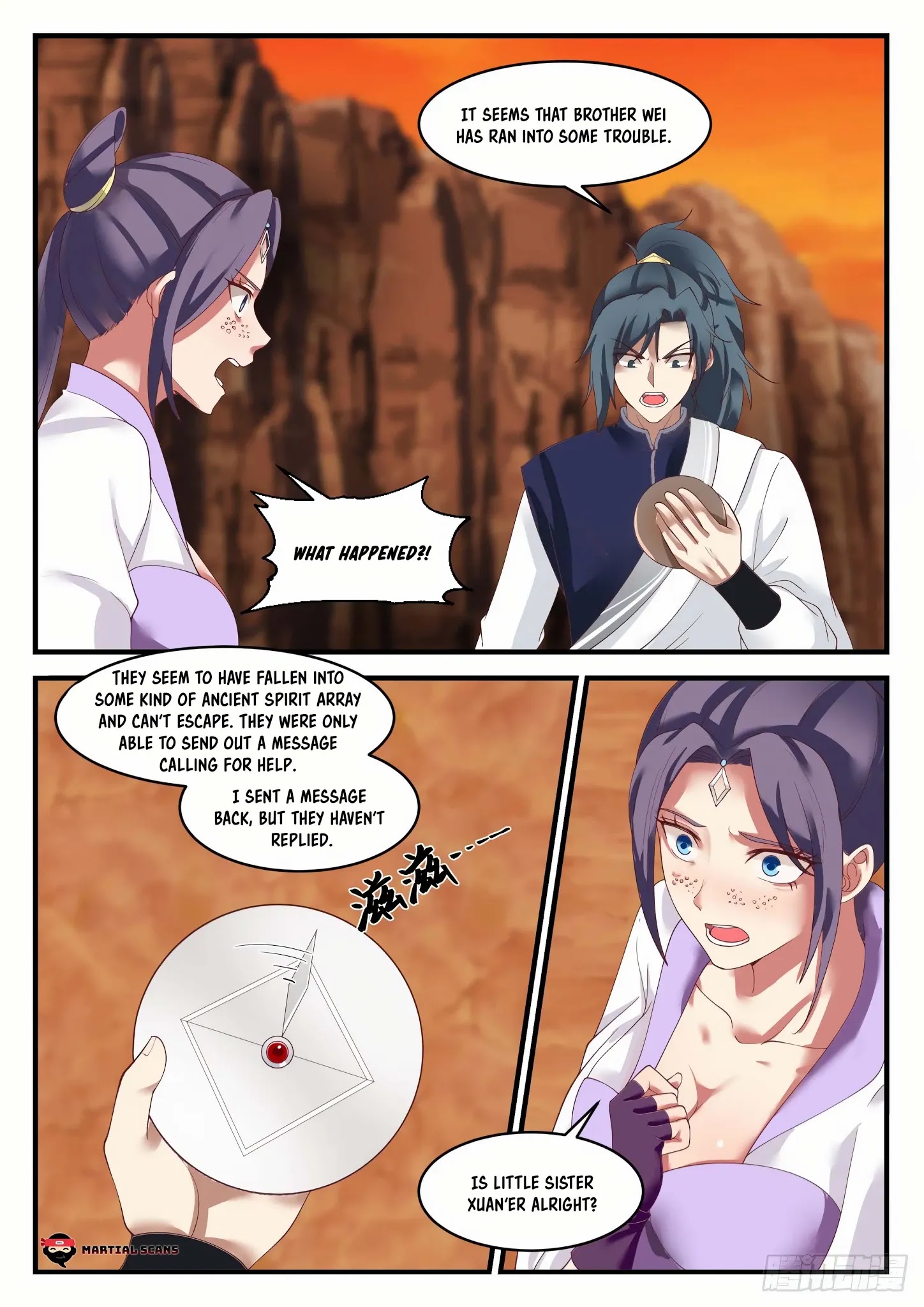 Martial Peak Chapter 1114: Wei Gu Chang’S Call For Help - Picture 3