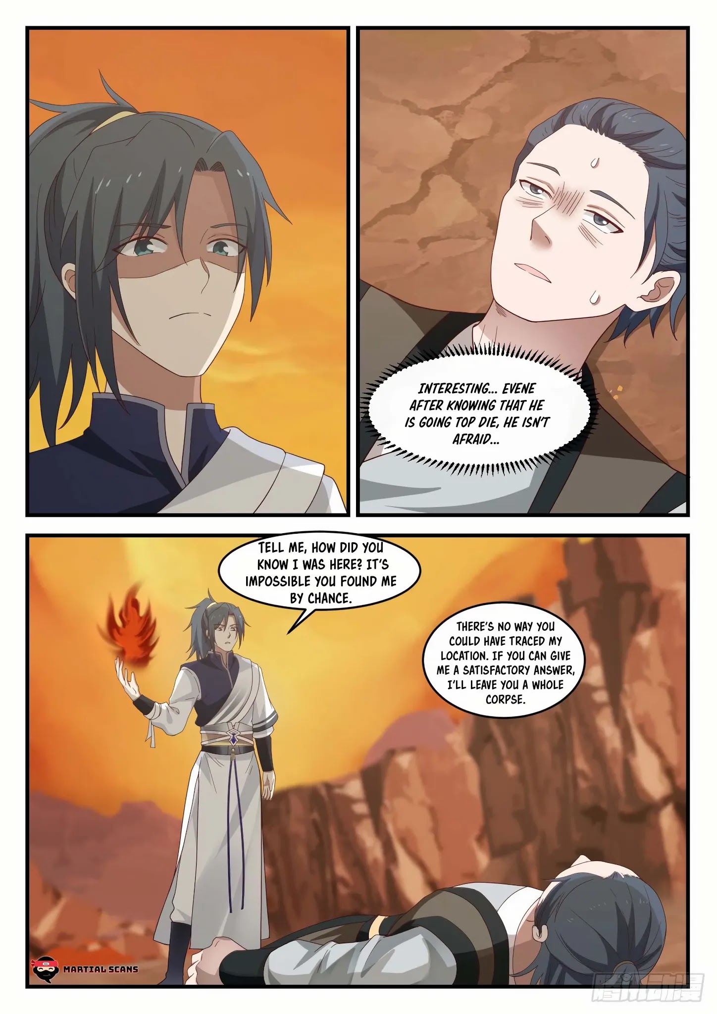 Martial Peak Chapter 1082: Flowing Flame Flying Fire - Picture 3