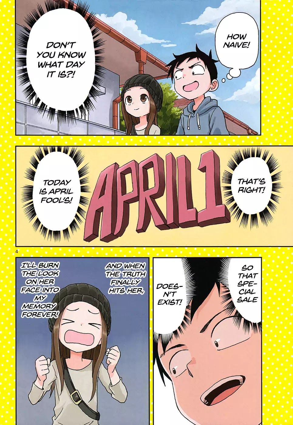 Karakai Jouzu No Takagi-San Chapter 77: April Fool S - Picture 3
