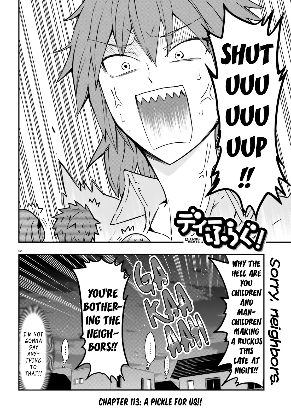 D-Frag! Chapter 113: A Pickle For Us!! - Picture 2
