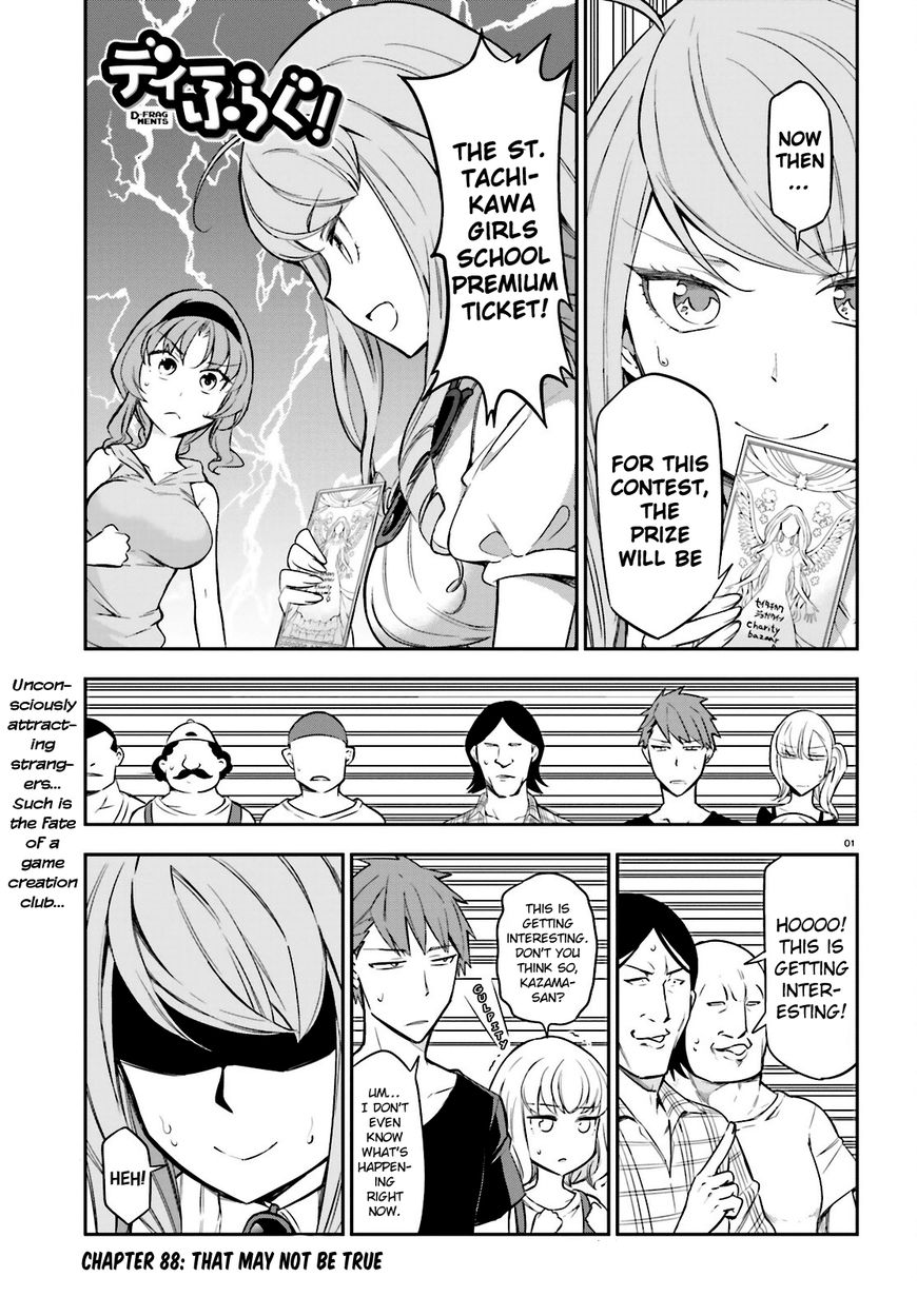 D-Frag! Chapter 88 : That May Not Be True - Picture 1