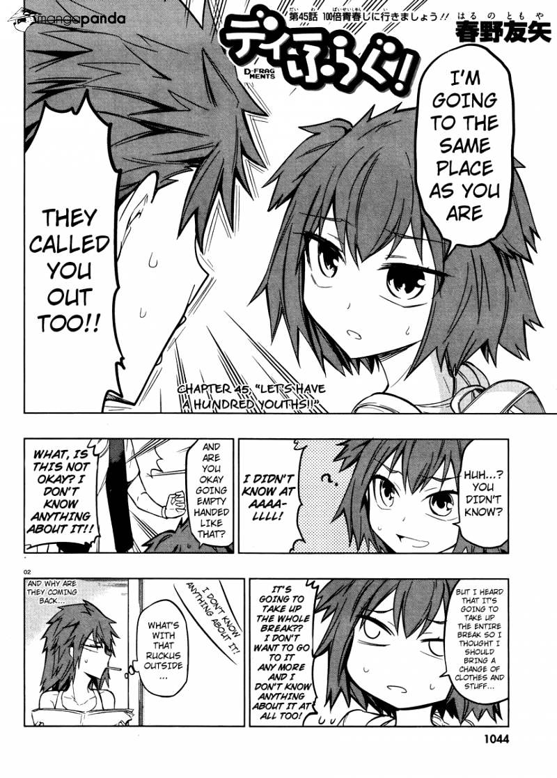 D-Frag! Chapter 45 : Let S Have A Hundred Youths!! - Picture 2