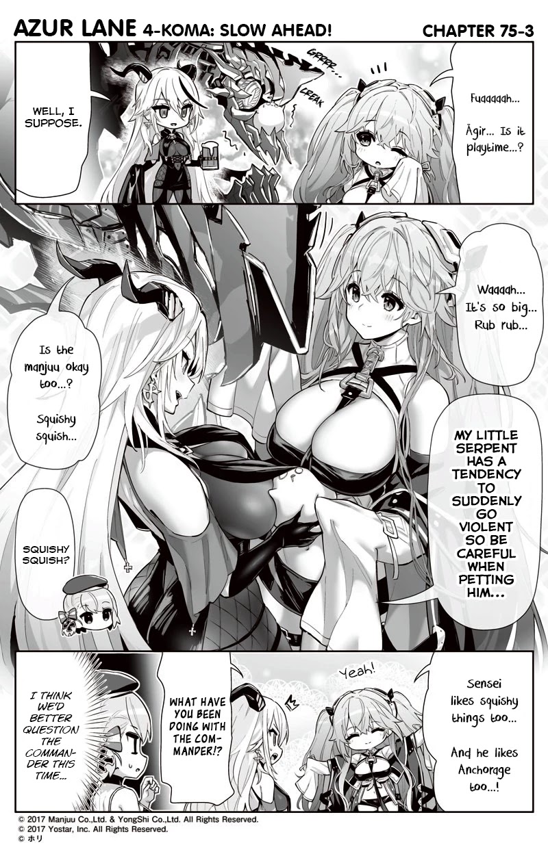 Azur Lane 4-Koma: Slow Ahead Chapter 75 - Picture 3