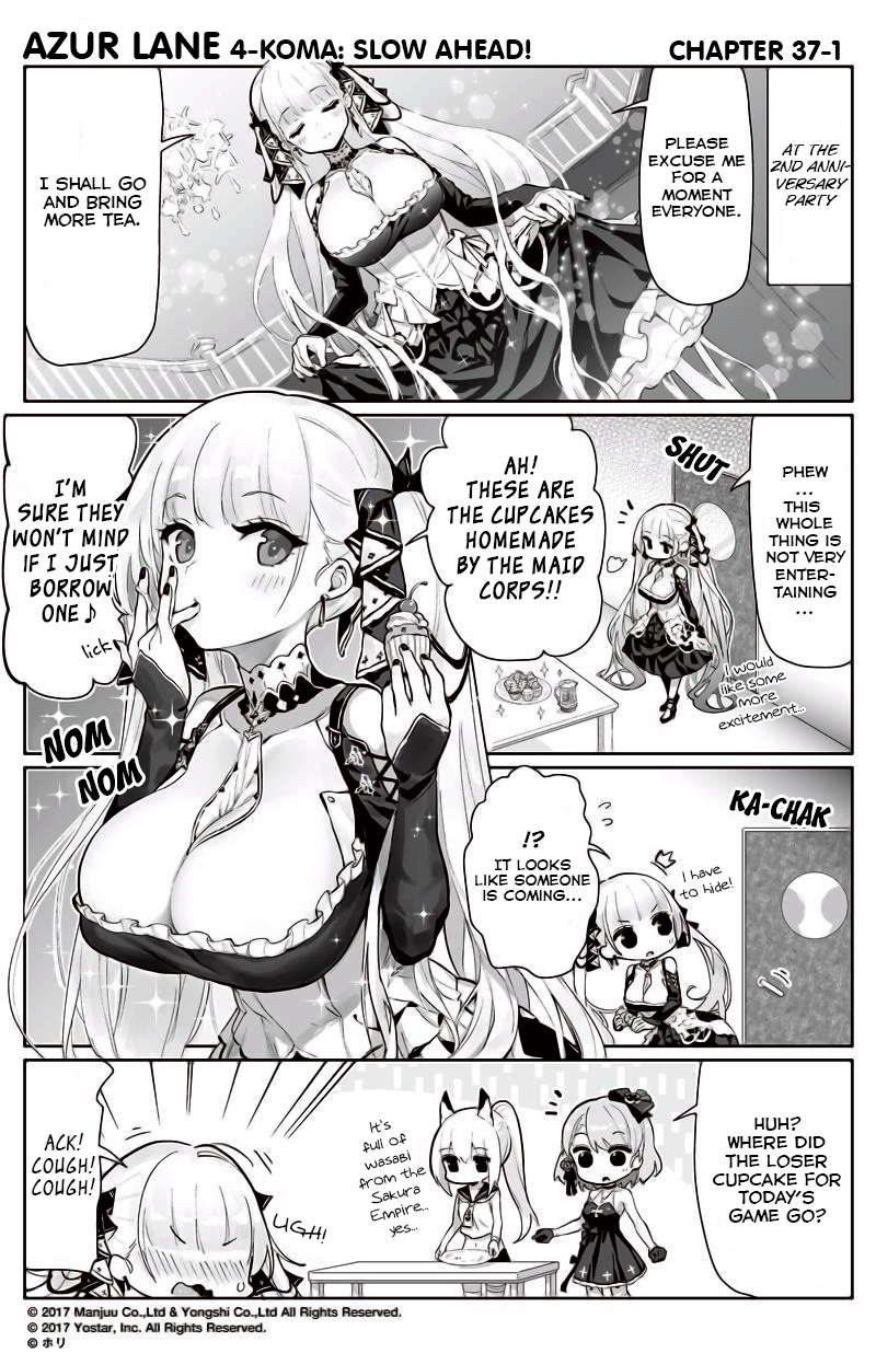 Azur Lane 4-Koma: Slow Ahead Chapter 37 - Picture 1