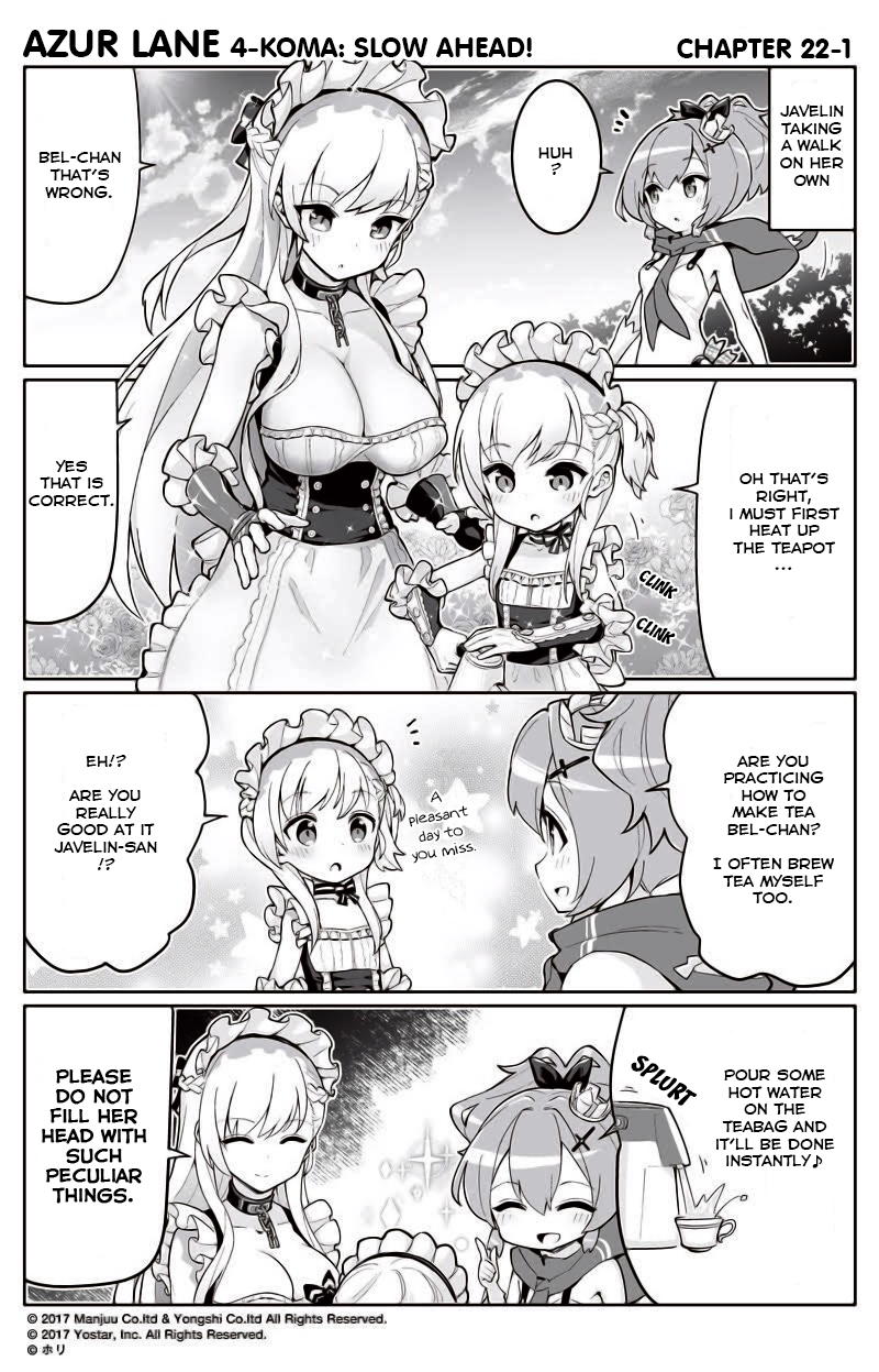 Azur Lane 4-Koma: Slow Ahead Chapter 22 - Picture 1