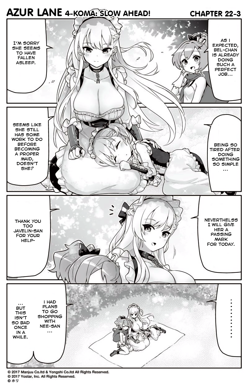 Azur Lane 4-Koma: Slow Ahead Chapter 22 - Picture 3