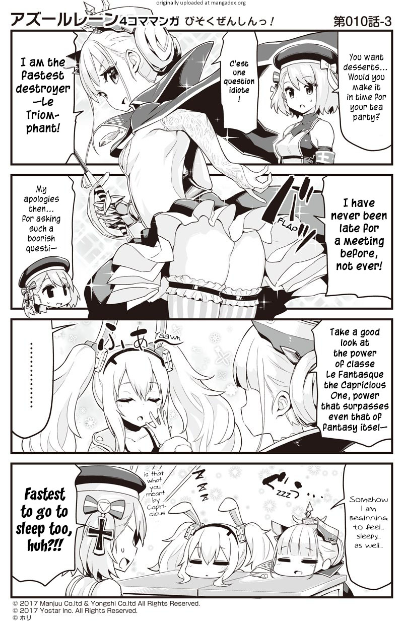 Azur Lane 4-Koma: Slow Ahead Chapter 10 - Picture 3