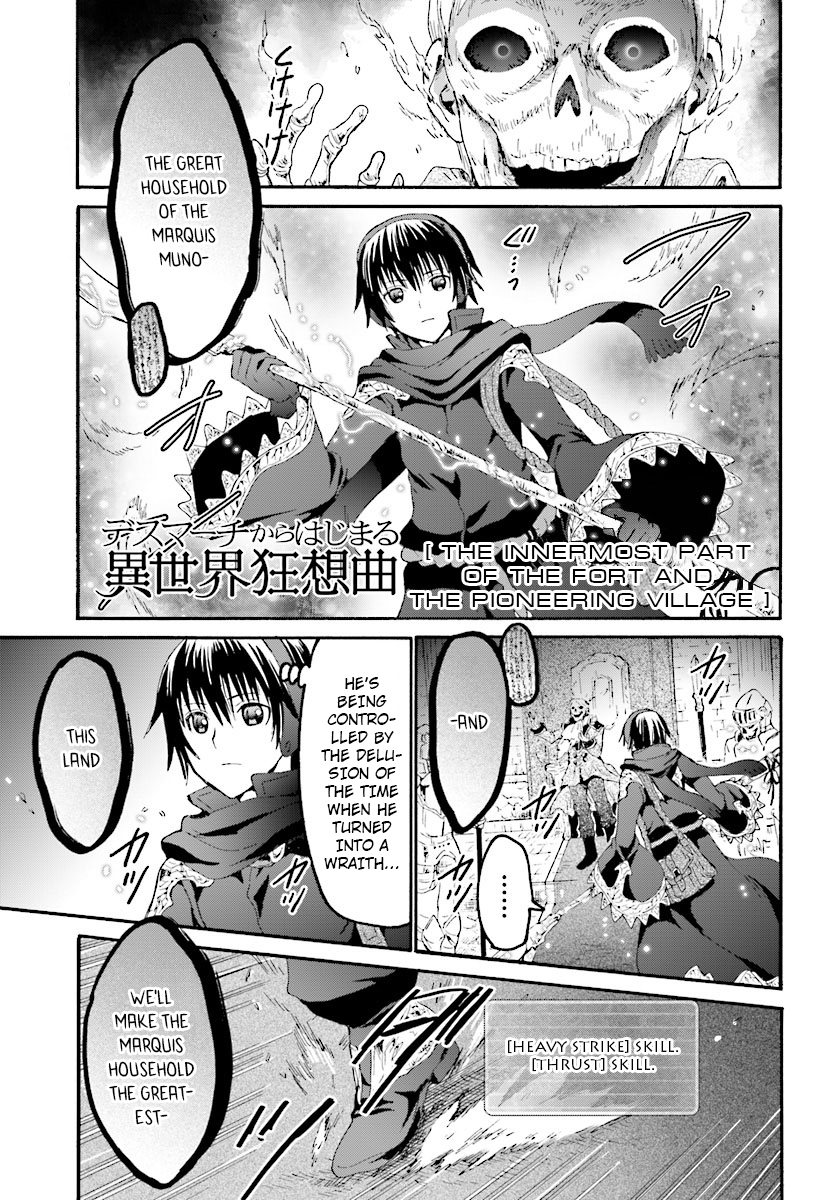 Death March Kara Hajimaru Isekai Kyousoukyoku Chapter 49: The Innermost Part Of The Fort And The Pioneering Village - Picture 1