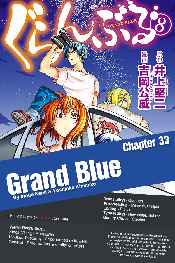 Grand Blue Chapter 33 : School Camping For Adults - Picture 1
