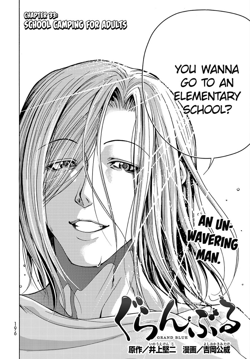 Grand Blue Chapter 33 : School Camping For Adults - Picture 3