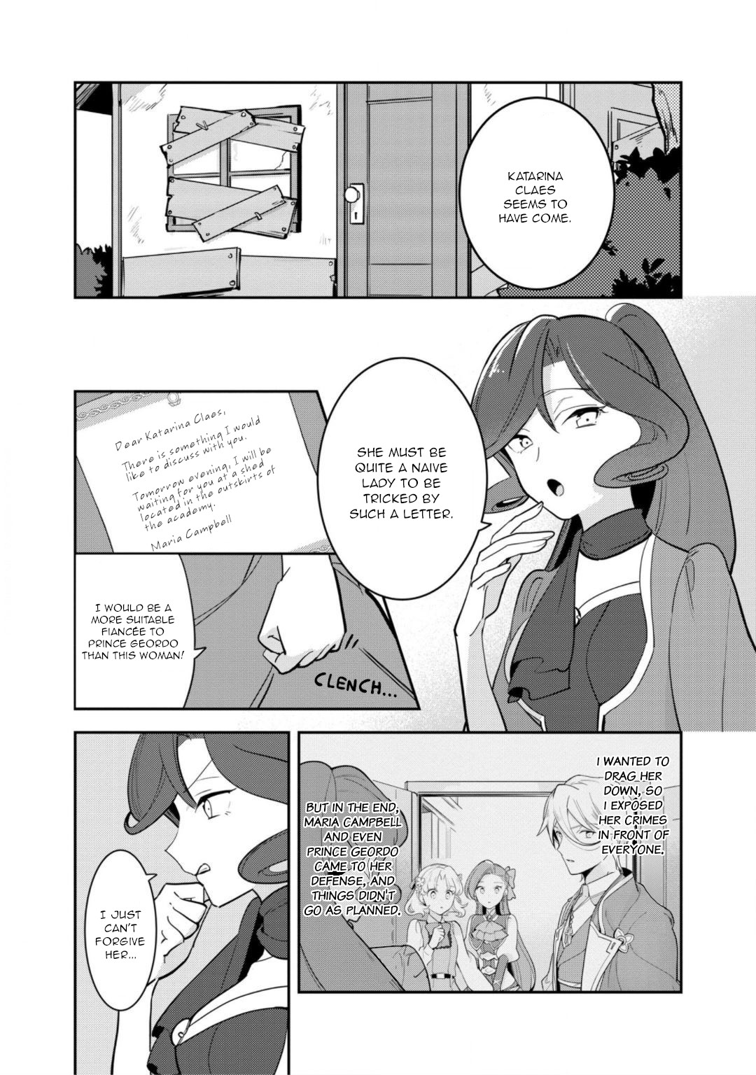 I Reincarnated Into An Otome Game As A Villainess With Only Destruction Flags... In A Dire Situation!? Verge Of Destruction Arc - Page 3