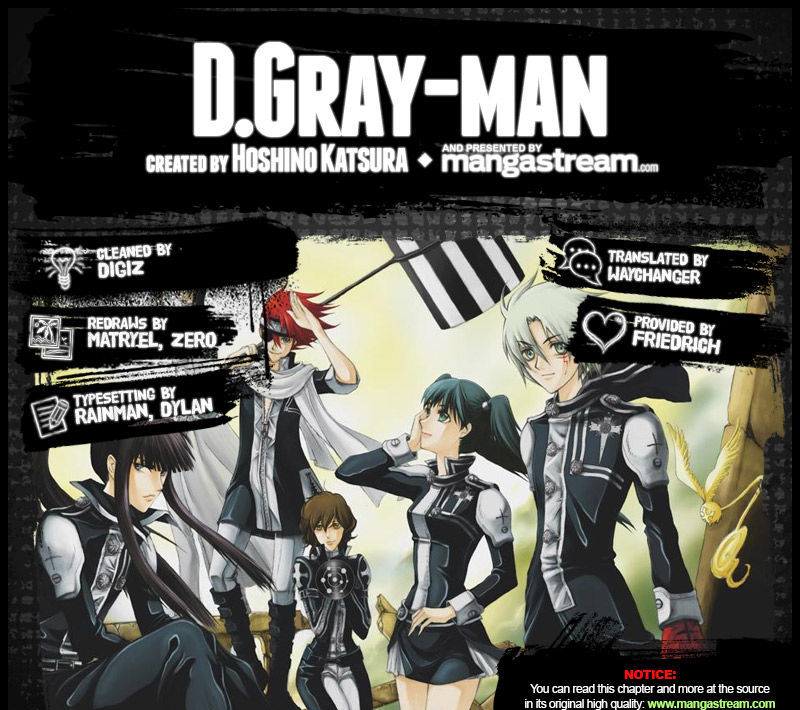 D.gray-Man Chapter 226 : Searching For A.w. - Live Man + Dead Man - Picture 2