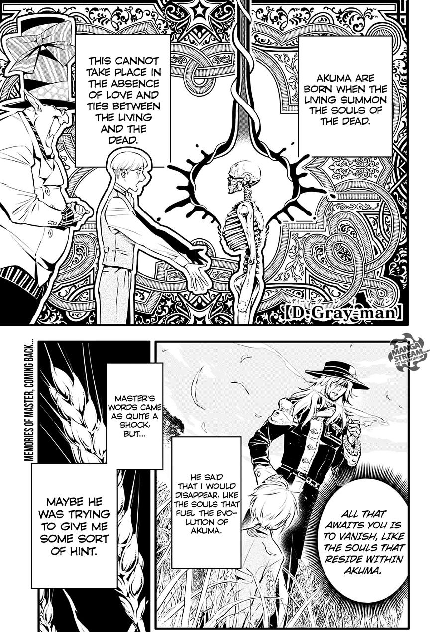 D.gray-Man Chapter 226 : Searching For A.w. - Live Man + Dead Man - Picture 3