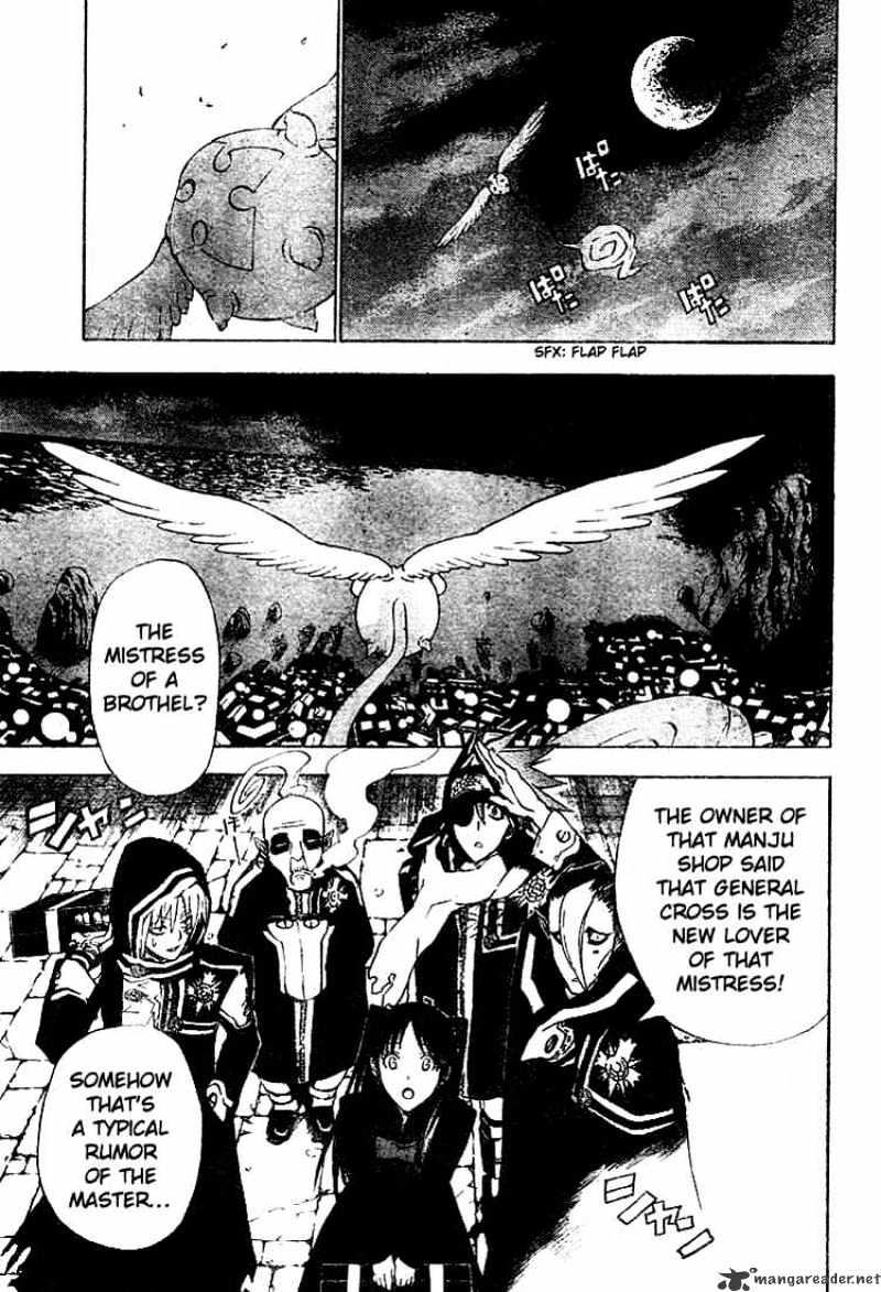 D.gray-Man Chapter 46 : Report Of Cross Marian S Death - Picture 3