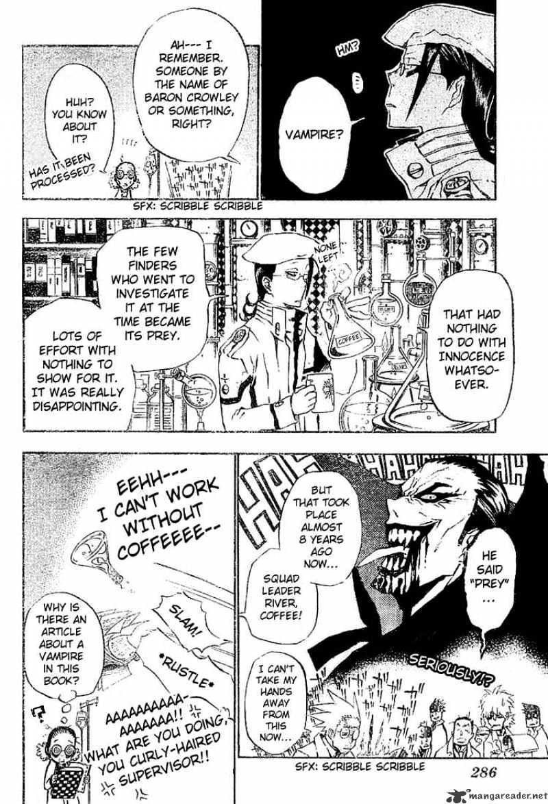 D.gray-Man Chapter 32 : The Vampire S Isolated Castle 2 Excorosts Vs Vampire - Picture 2
