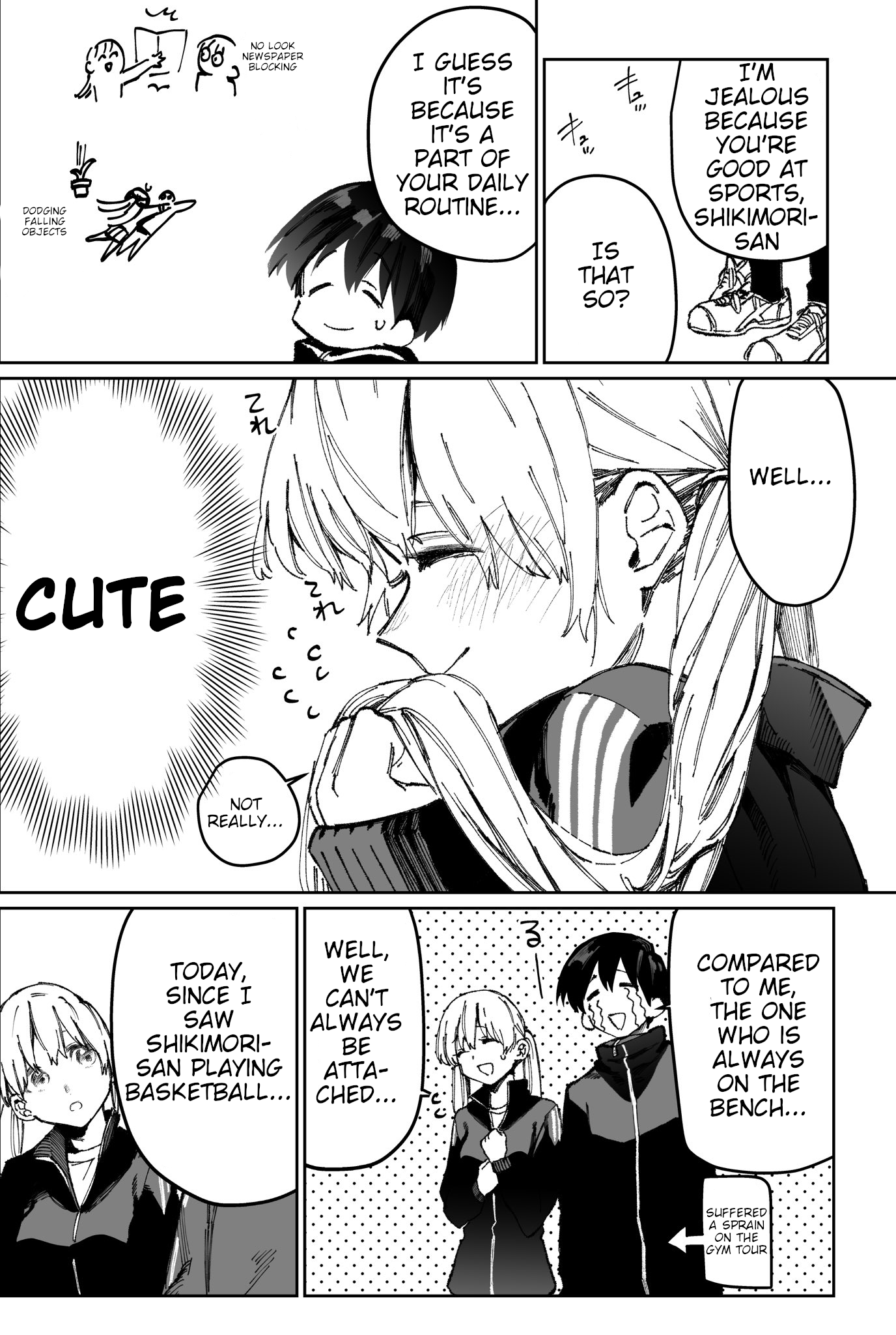Shikimori's Not Just A Cutie Chapter 5 - Picture 3