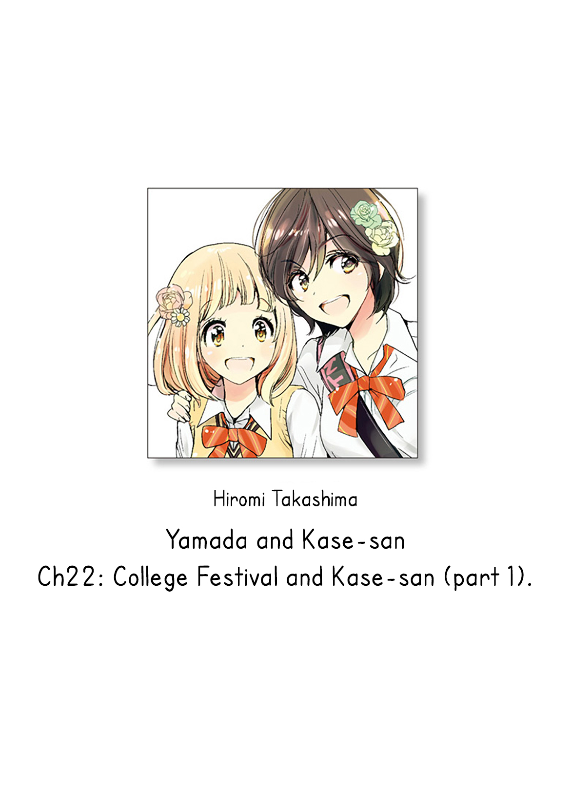 Yamada To Kase-San Chapter 22: College Festival And Kase-San (Part 1) - Picture 1