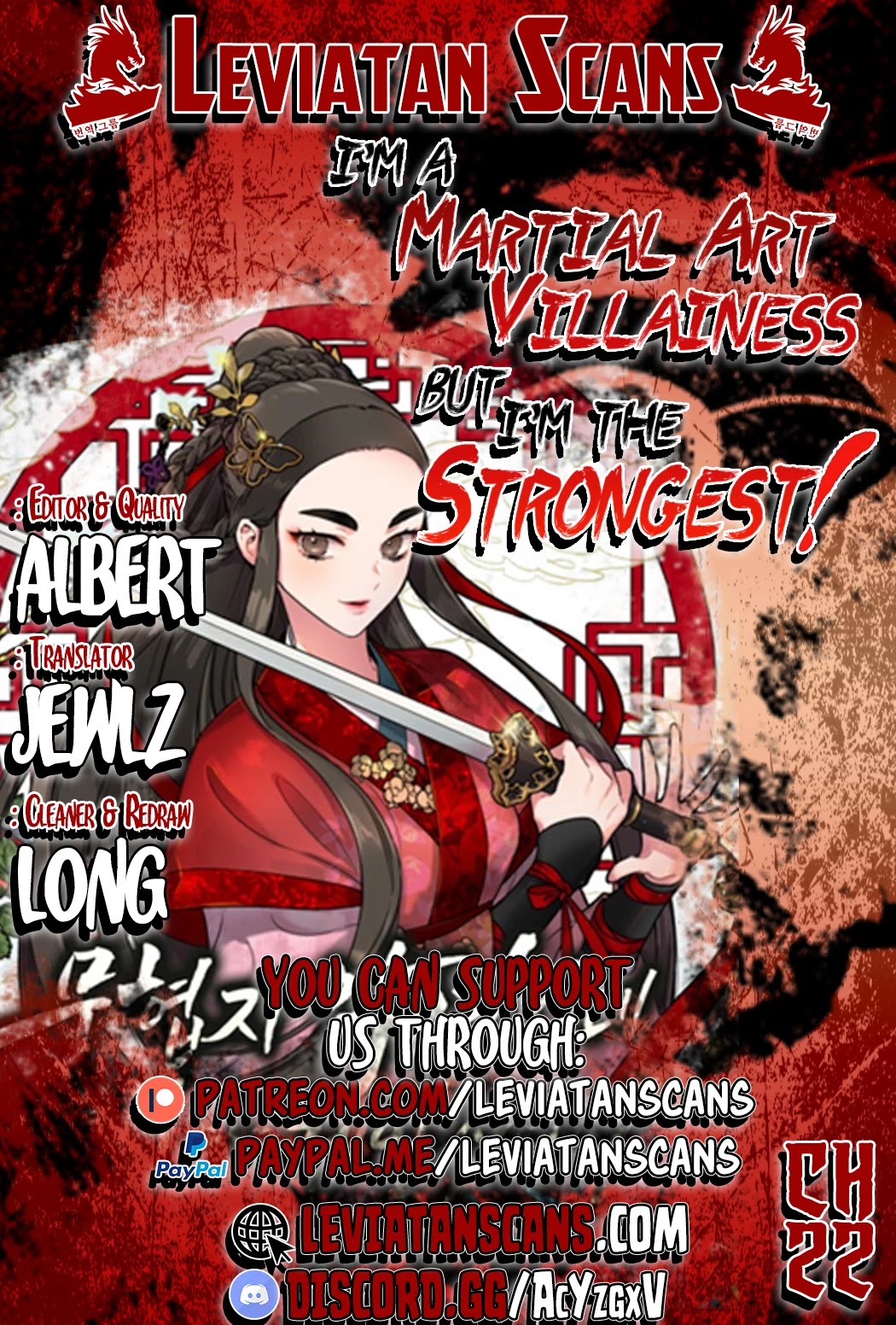 I’M A Martial Art Villainess, But I’M The Strongest! - Page 1