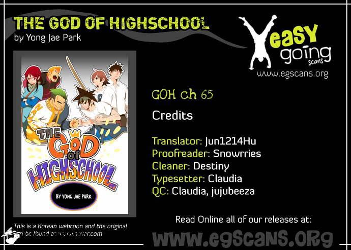 The God Of High School Chapter 65 - Picture 1