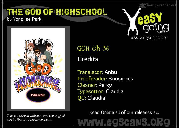 The God Of High School Chapter 36 - Picture 1