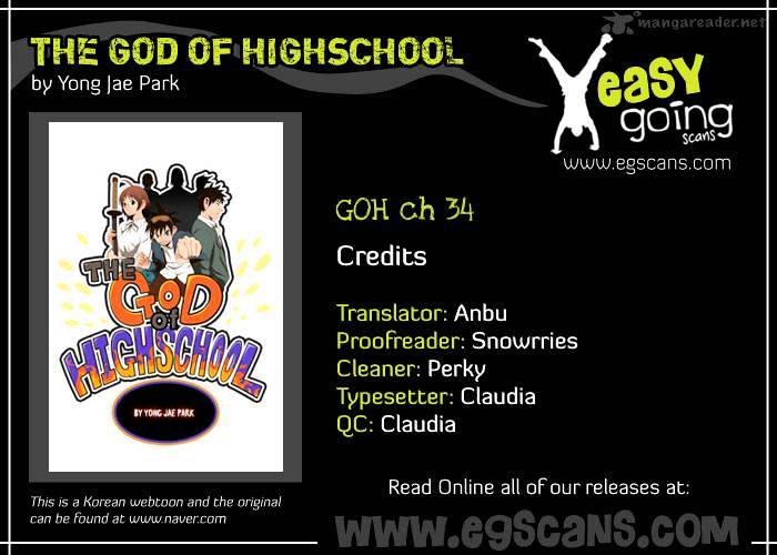 The God Of High School Chapter 34 - Picture 1