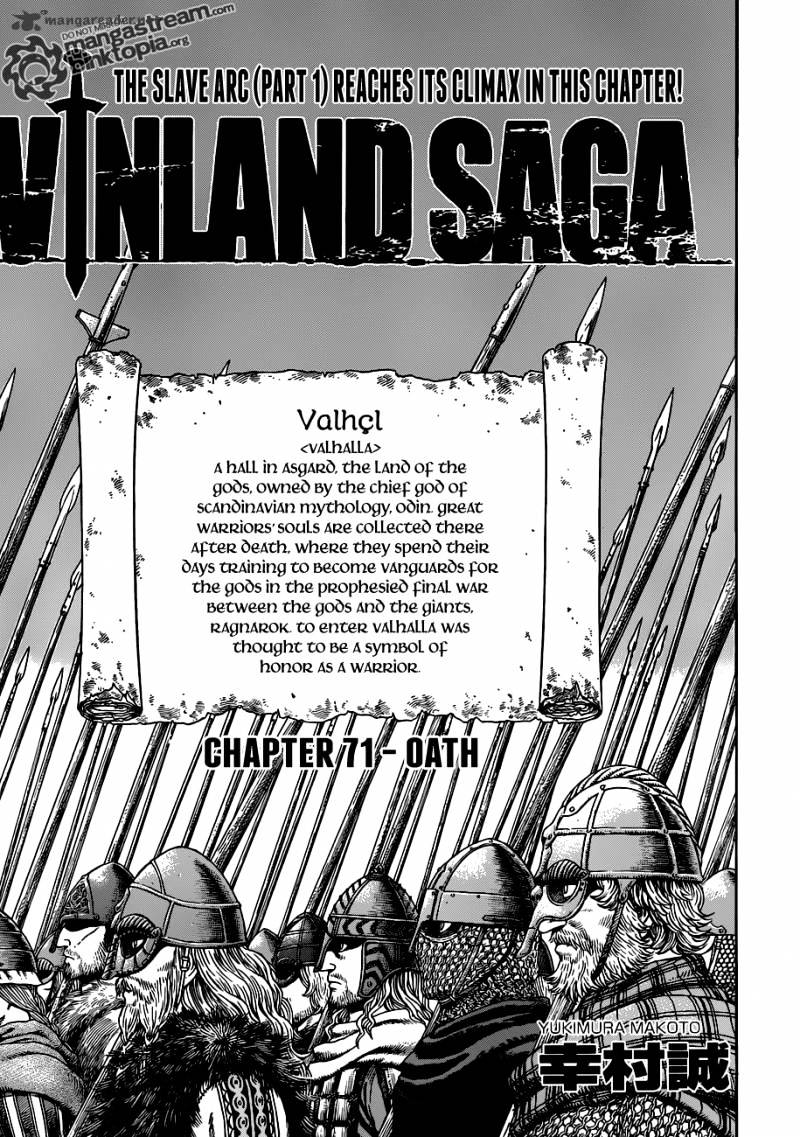 Vinland Saga Chapter 71 : Oath - Picture 1