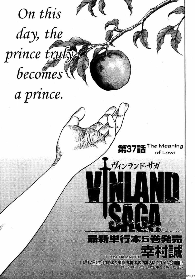 Vinland Saga Chapter 37 : The Meaning Of Love - Picture 1