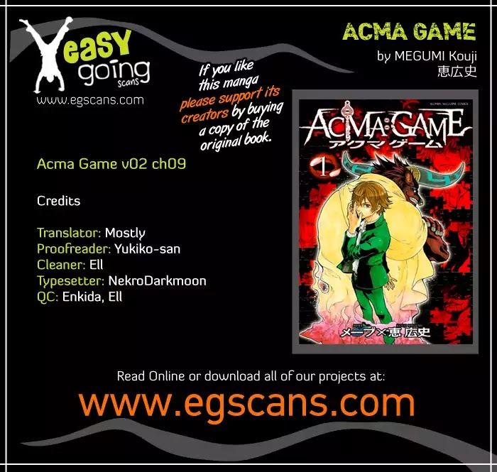 Acma:game Chapter 9: Atone For Your Sins - Picture 1