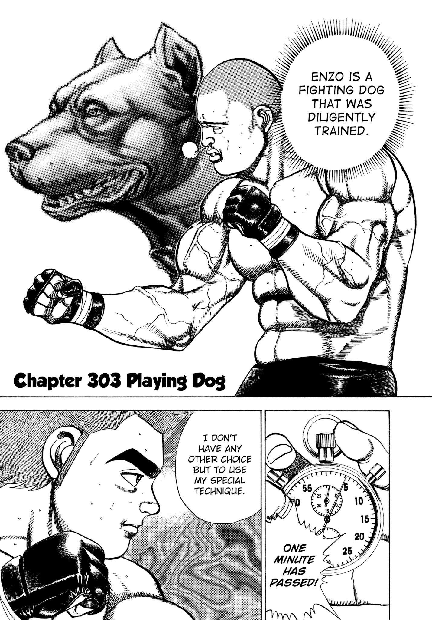 Koukou Tekkenden Tough Chapter 303: Playing Dog - Picture 1
