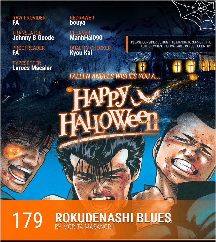 Rokudenashi Blues Vol.9 Chapter 179 : Rokudenashi Bwues Iv - Picture 1