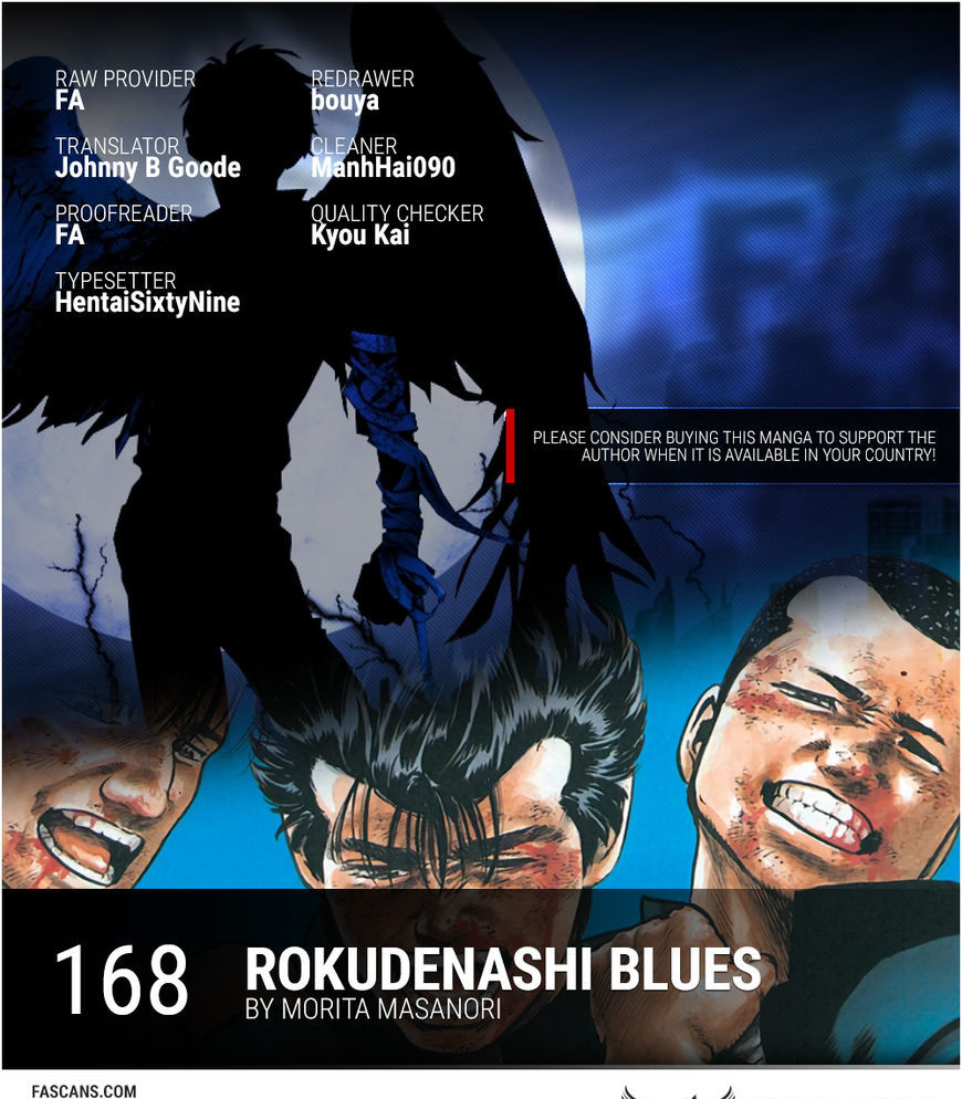 Rokudenashi Blues Vol.9 Chapter 168 : Can You Wrestle? - Picture 1