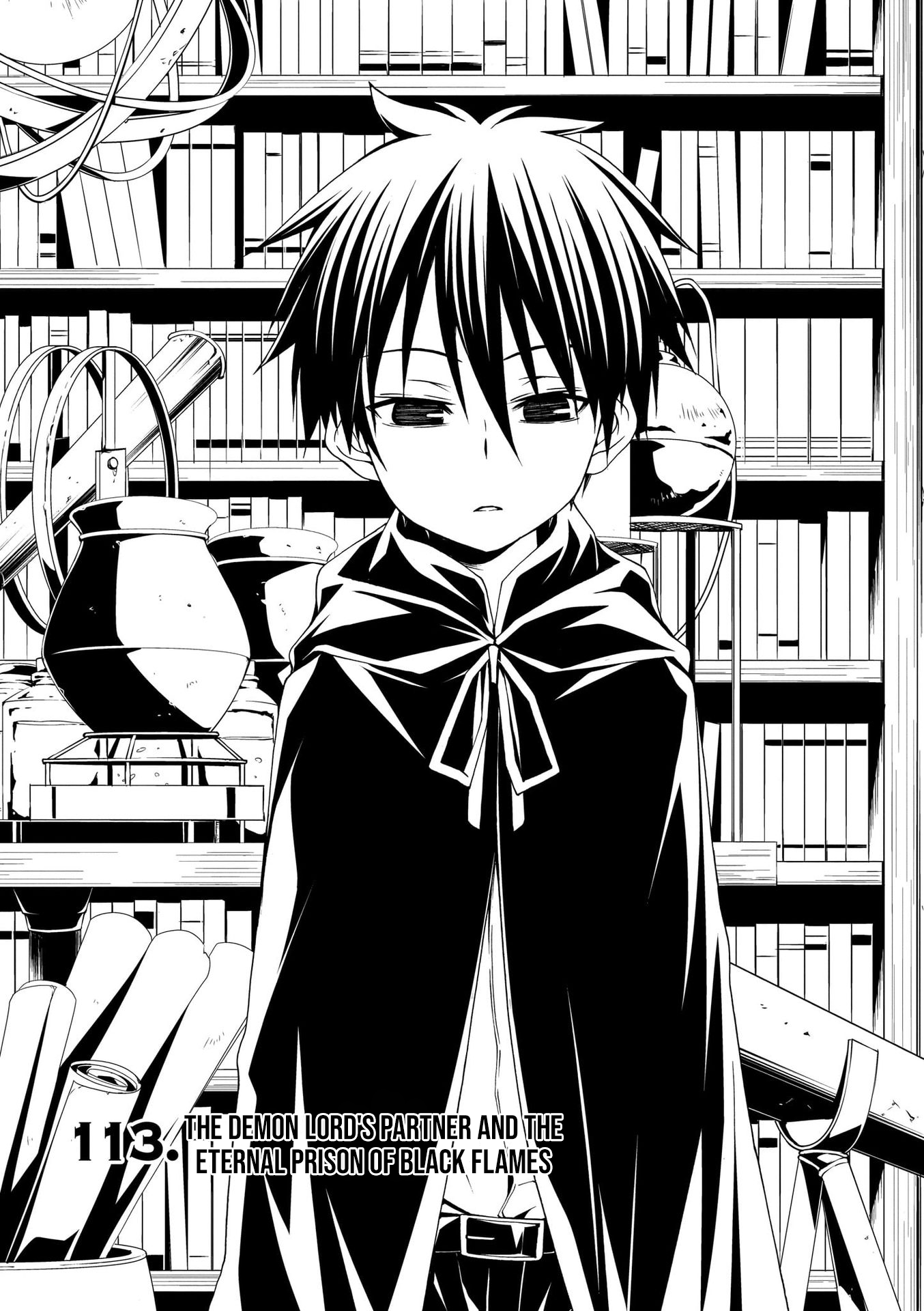 Trinity Seven: 7-Nin No Mahoutsukai Vol.24 Chapter 113: The Demon Lord's Partner And The Eternal Prison Of Black Flames - Picture 2