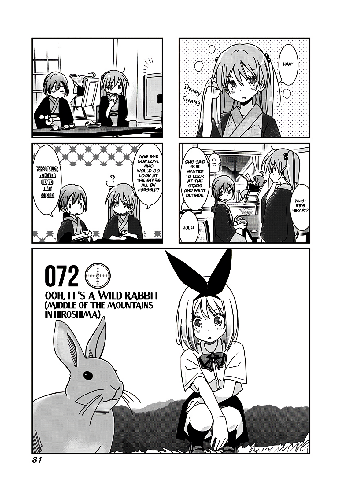 Rifle Is Beautiful Vol.4 Chapter 72: Ooh, It's A Wild Rabbit (Middle Of The Mountains In Hiroshima) - Picture 2