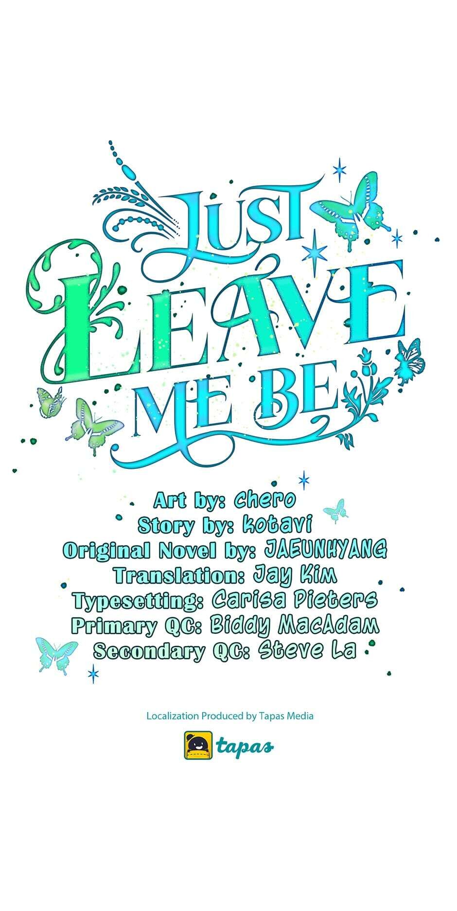 Just Leave Me Be Chapter 22 : A Warning And A Gift - Picture 1