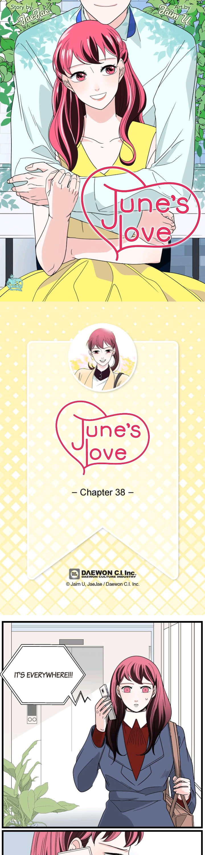 June’S Love Chapter 38 - Picture 1