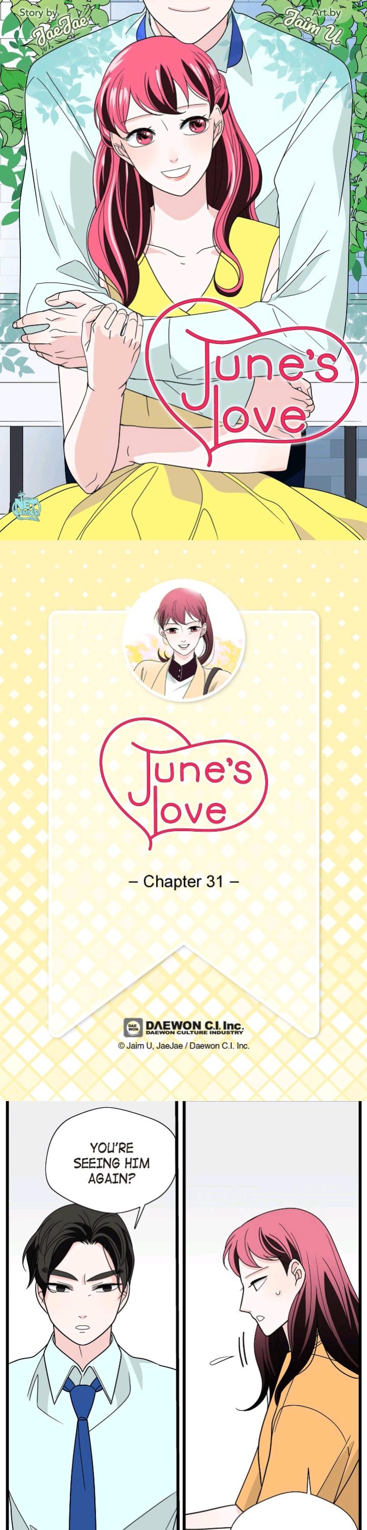 June’S Love Chapter 31 - Picture 1