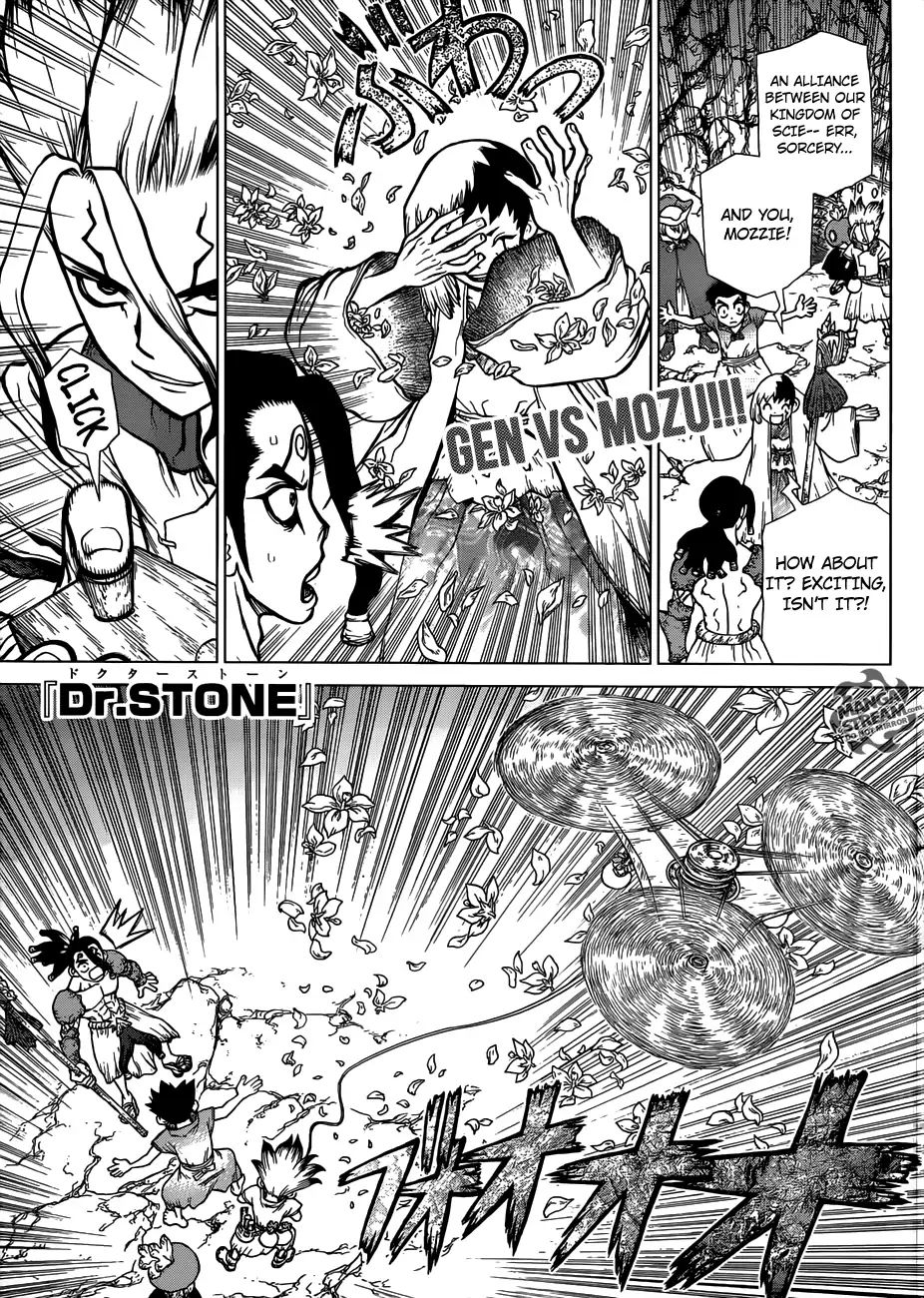 Dr. Stone Chapter 123: The Battle Of Wits' Deal Game - Picture 1