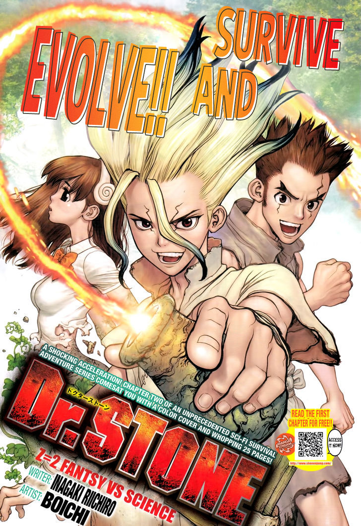 Dr. Stone Chapter 2 - Picture 1